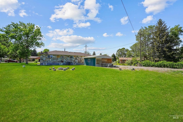 1520 R St, Heyburn, ID 83336 - view of grassy yard