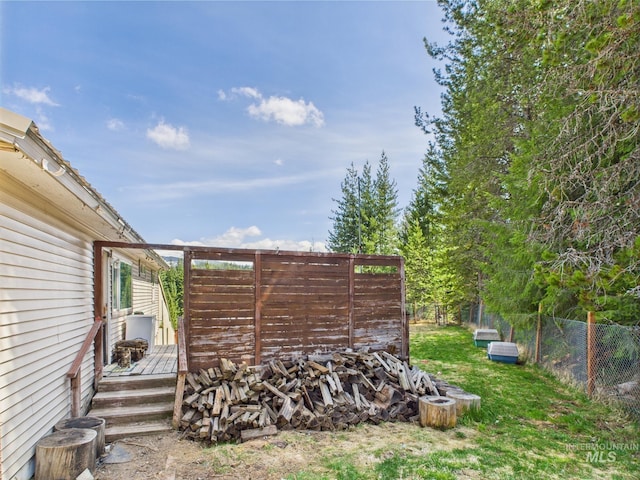 143 Timberline Dr, Pierce, ID 83546 - view of yard with fence