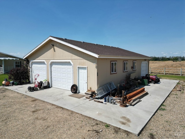 26737 Chips Ln, Parma, ID 83668 - view of side of property with roof with shingles and a garage