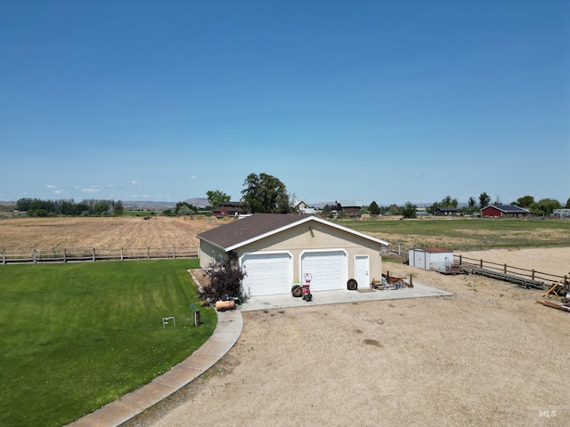 26737 Chips Ln, Parma, ID 83668 - detached garage with a rural view