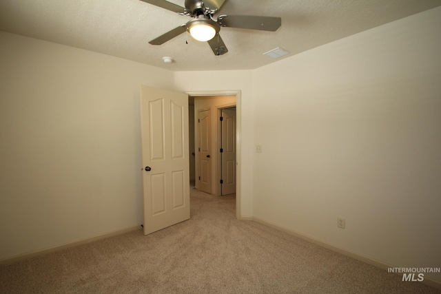 1491 N Millstream Ct, Nampa, ID 83686 - unfurnished room with light carpet, ceiling fan, and a smoke detector