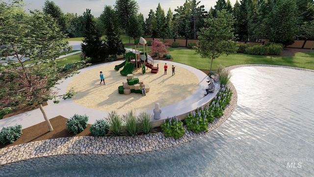 8469 W Happy Day Dr, Meridian, ID 83646 - view of community featuring a lawn