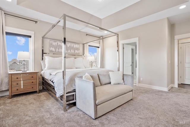 129 E 33 S, Burley, ID 83318 - bedroom featuring baseboards, recessed lighting, and carpet flooring