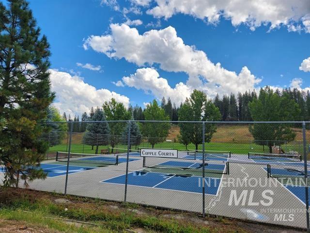 view of basketball court