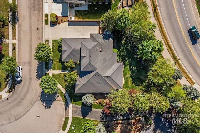 drone / aerial view