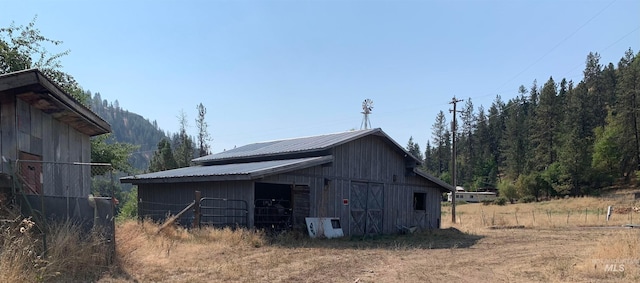 view of shed / structure