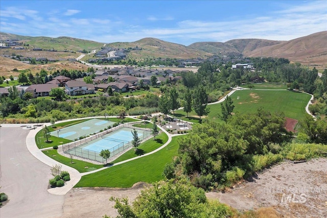5707 W Elk Trail St Unit 630, Boise, ID 83714 - aerial view of property's location featuring mountains