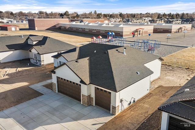 205 W 13th Ave, Jerome, ID 83338 - aerial view of residential area