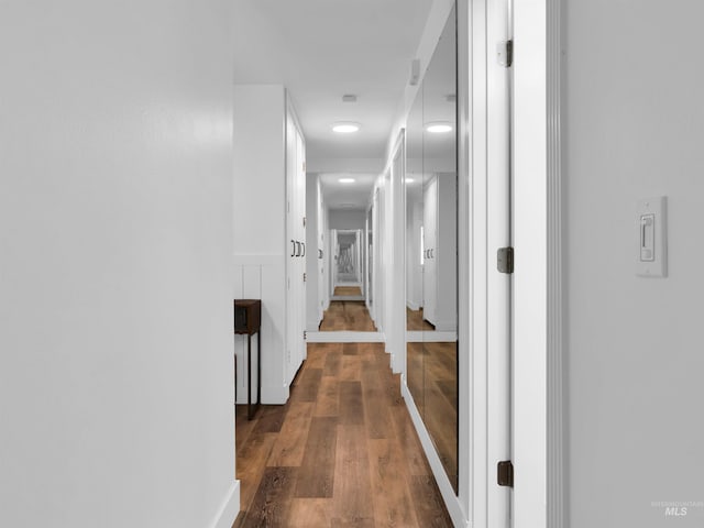 248 N Palmetto Dr, Eagle, ID 83616 - corridor featuring wood finished floors