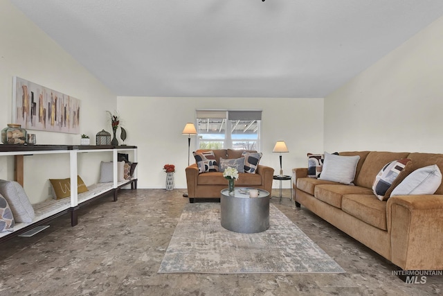 view of living area