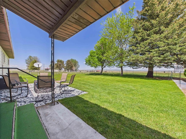 1929 S 2350 E, Malta, ID 83342 - view of yard featuring a patio