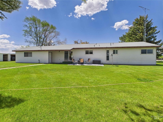 1929 S 2350 E, Malta, ID 83342 - back of house featuring a patio area and a yard