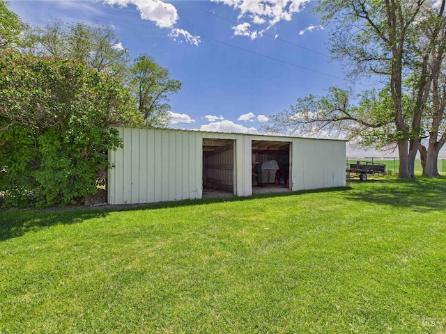 1929 S 2350 E, Malta, ID 83342 - view of pole building featuring a yard
