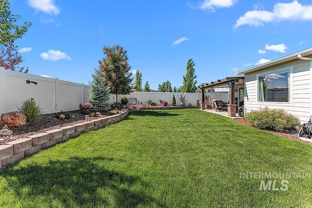 59 S Ravine Way, Nampa, ID 83687 - view of yard featuring a patio area