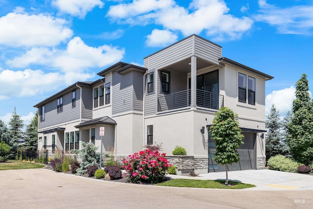 3051 S Sedgebrook Ln, Eagle, ID 83616 - view of property featuring an attached garage and driveway