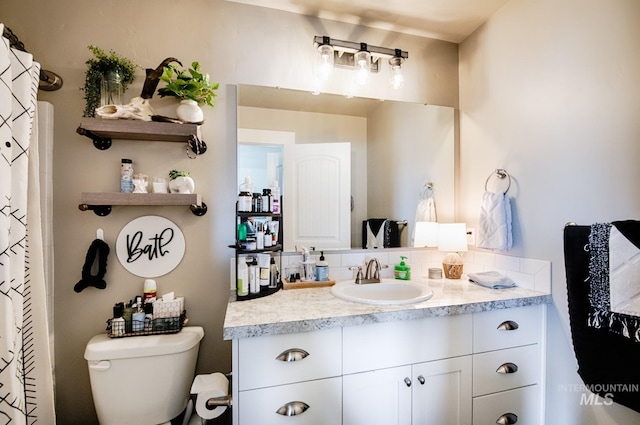 1234 W Sagwon Dr, Kuna, ID 83634 - full bath with vanity and toilet