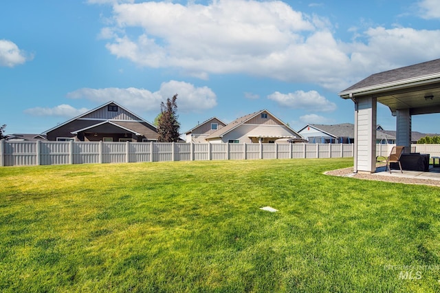 1234 W Sagwon Dr, Kuna, ID 83634 - view of yard with a patio