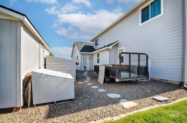 1234 W Sagwon Dr, Kuna, ID 83634 - view of yard featuring exterior structure