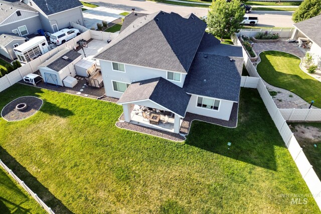 1234 W Sagwon Dr, Kuna, ID 83634 - aerial view of residential area