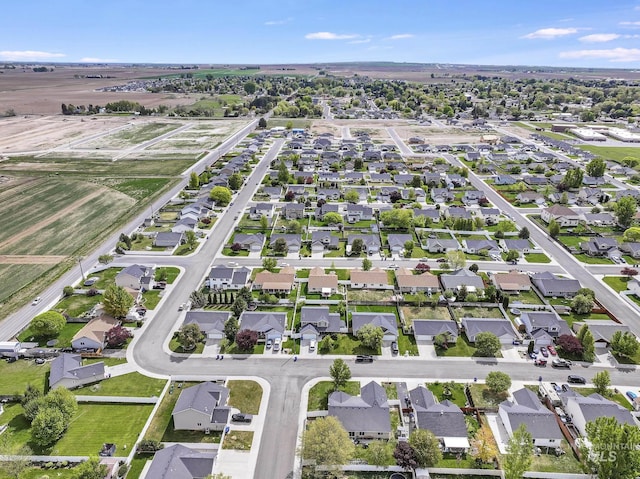 1517 Elm St N, Jerome, ID 83338 - aerial view of property and surrounding area with nearby suburban area