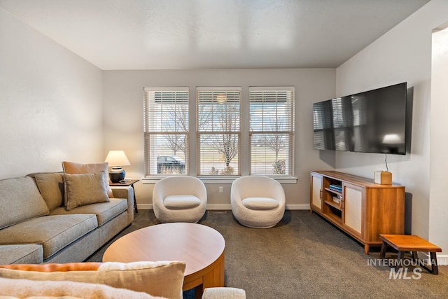 1873 W American Fork Dr, Meridian, ID 83642 - carpeted living area featuring baseboards