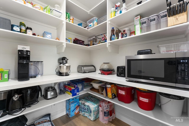 view of pantry