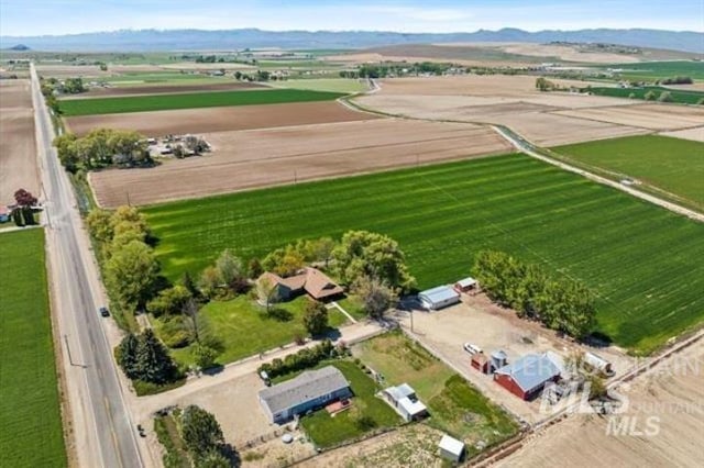 3845 S Powerline, Melba, ID 83641 - view of property location featuring rural landscape, extensive farmland, and a mountain backdrop