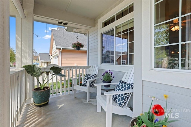 2260 N Eagle Creek Ln, Eagle, ID 83616 - balcony featuring covered porch
