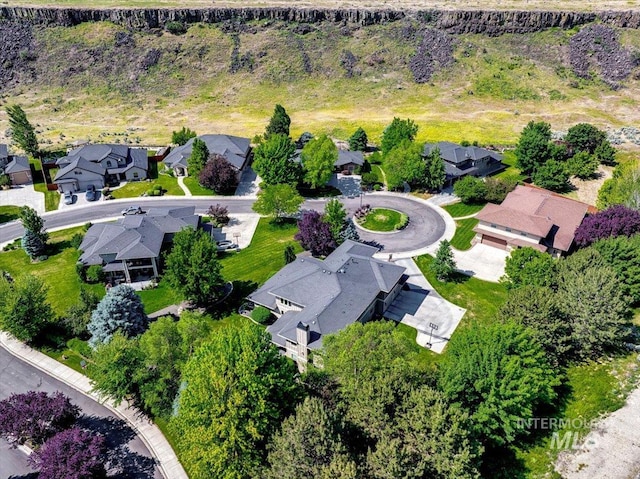 6370 E Escarpment Ct, Boise, ID 83716 - aerial perspective of suburban area