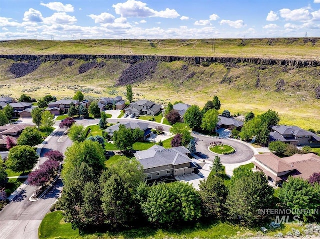 6370 E Escarpment Ct, Boise, ID 83716 - aerial perspective of suburban area