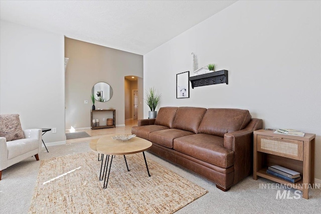 5915 N Lilybrook Pl, Boise, ID 83713 - carpeted living area with baseboards