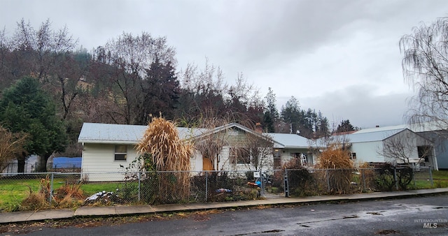 view of ranch-style home