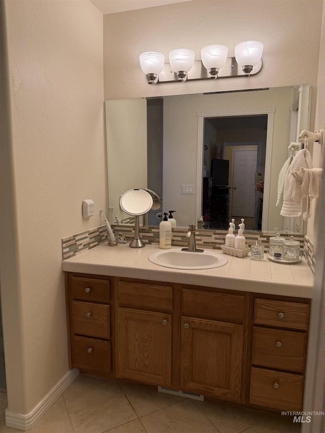 1053 Caswell Ave W, Twin Falls, ID 83301 - bathroom with vanity and tile patterned floors