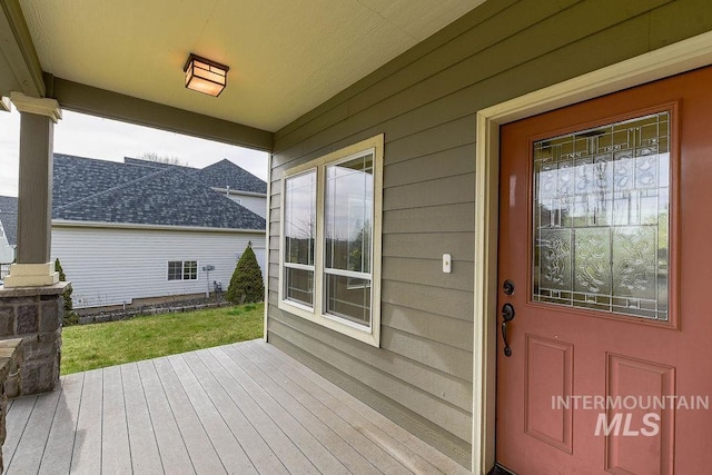 1962 E 6th St, Moscow, ID 83843 - view of deck