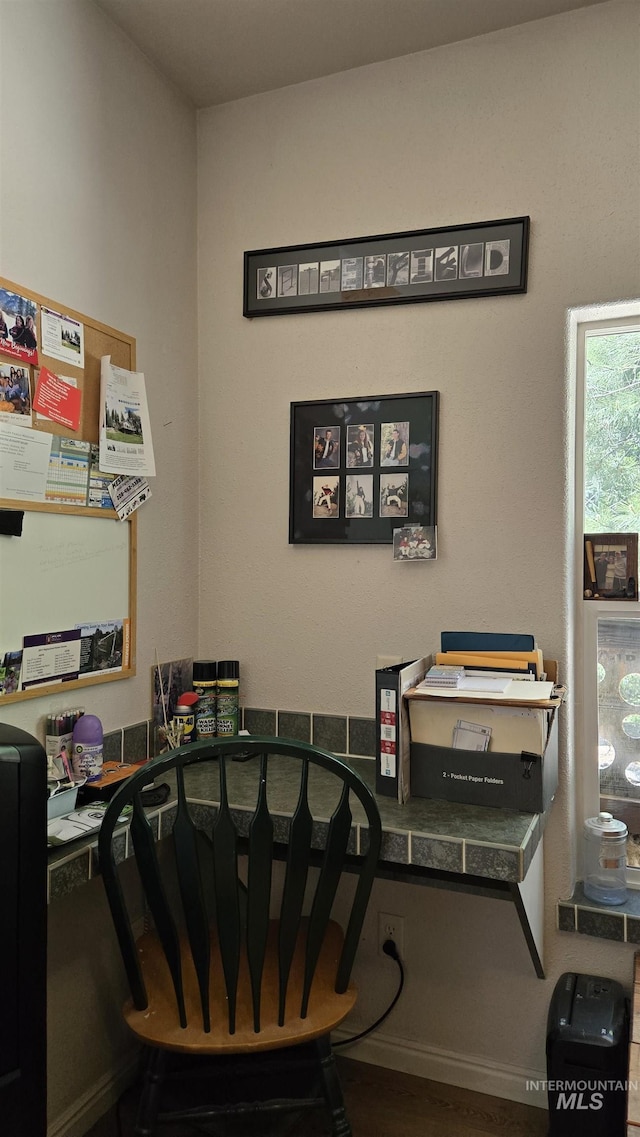 24 Shady Ln, Garden Valley, ID 83622 - office area with wood finished floors