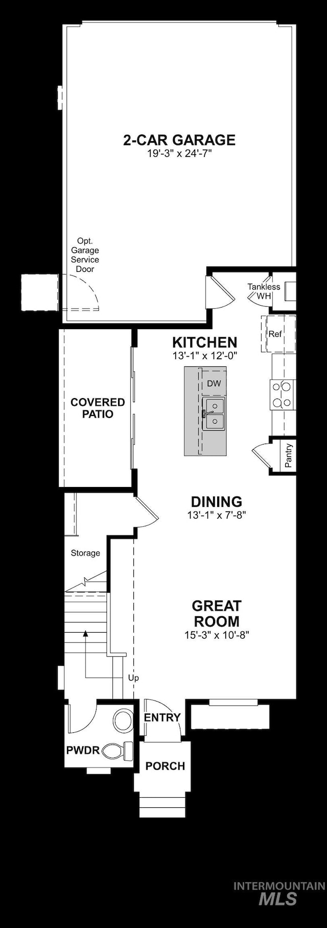 361 N Stone Canyon Ln, Star, ID 83669 - view of room layout