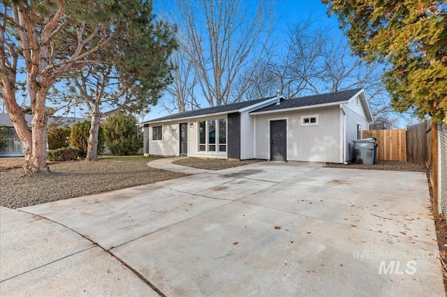 view of rear view of house