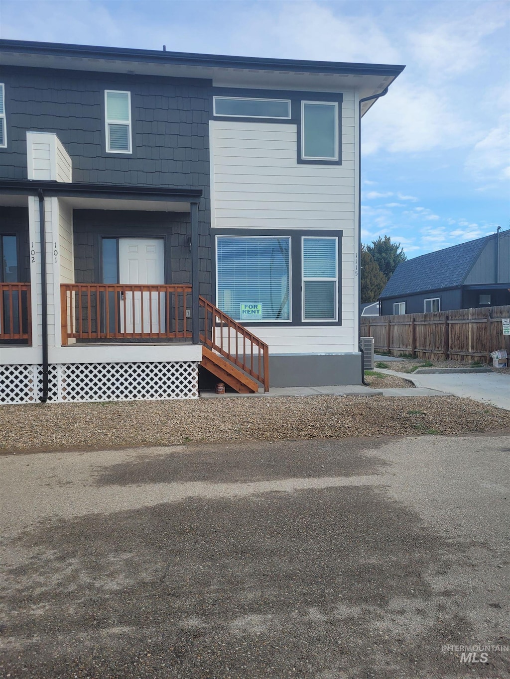 1115 N Midland Blvd, Nampa, ID 83651 - exterior space featuring fence and central air condition unit