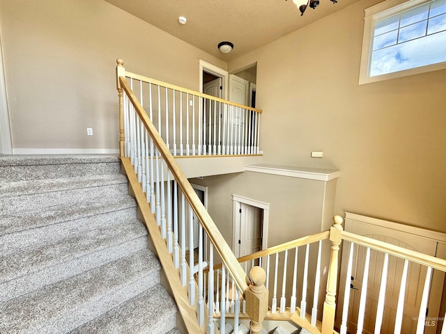 1241 W Ann Taylor St, Meridian, ID 83646 - stairs featuring carpet