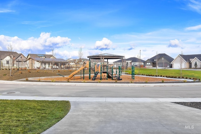 11321 S Yeoman St, Kuna, ID 83634 - community jungle gym with a residential view and a yard