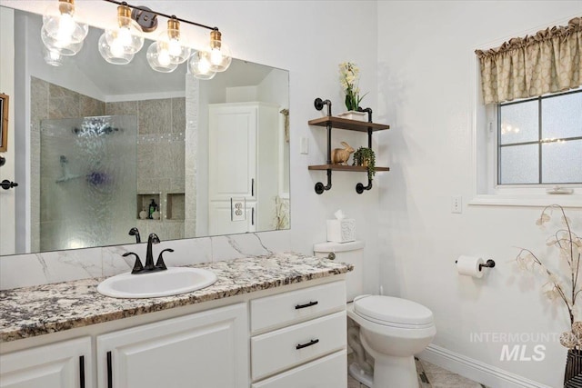 34 S 150 E, Burley, ID 83318 - full bath with walk in shower, vanity, toilet, and baseboards
