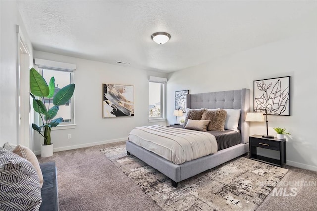 2252 E Tiger Lily Dr, Boise, ID 83716 - bedroom featuring carpet flooring, a textured ceiling, and baseboards