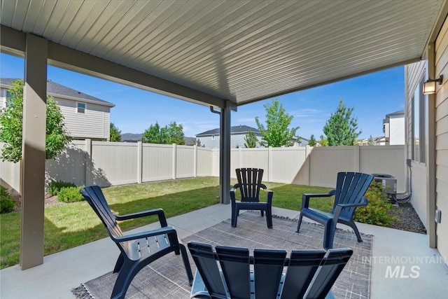 2252 E Tiger Lily Dr, Boise, ID 83716 - view of patio / terrace with cooling unit