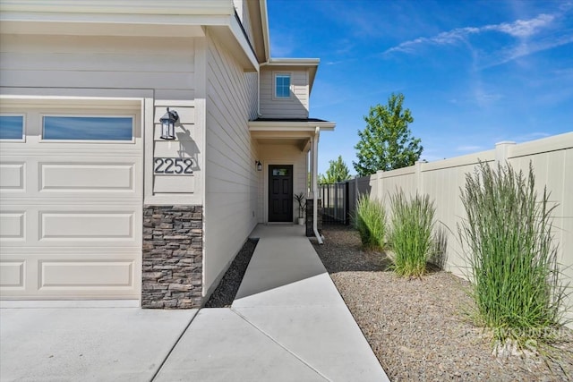 2252 E Tiger Lily Dr, Boise, ID 83716 - view of exterior entry featuring stone siding