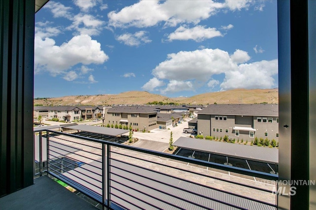 4340 E Haystack St Unit 304, Boise, ID 83716 - balcony featuring a mountain view and a residential view