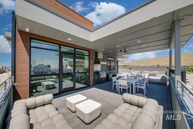 4340 E Haystack St Unit 304, Boise, ID 83716 - view of patio with outdoor dining area
