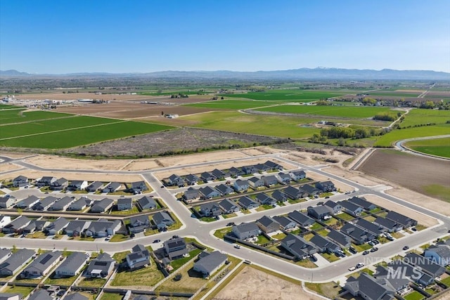 19321 Geneva Way, Caldwell, ID 83605 - drone / aerial view with a residential view and a mountain view
