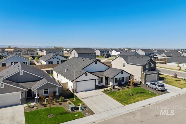 19321 Geneva Way, Caldwell, ID 83605 - drone / aerial view featuring a residential view