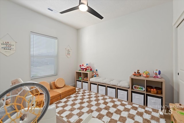 19321 Geneva Way, Caldwell, ID 83605 - bedroom with visible vents and ceiling fan