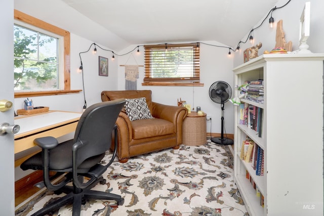 1713 Blaine St, Caldwell, ID 83605 - office with lofted ceiling and healthy amount of natural light